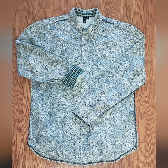 Mens long sleeve button up shirt - Picture 4 of 5
